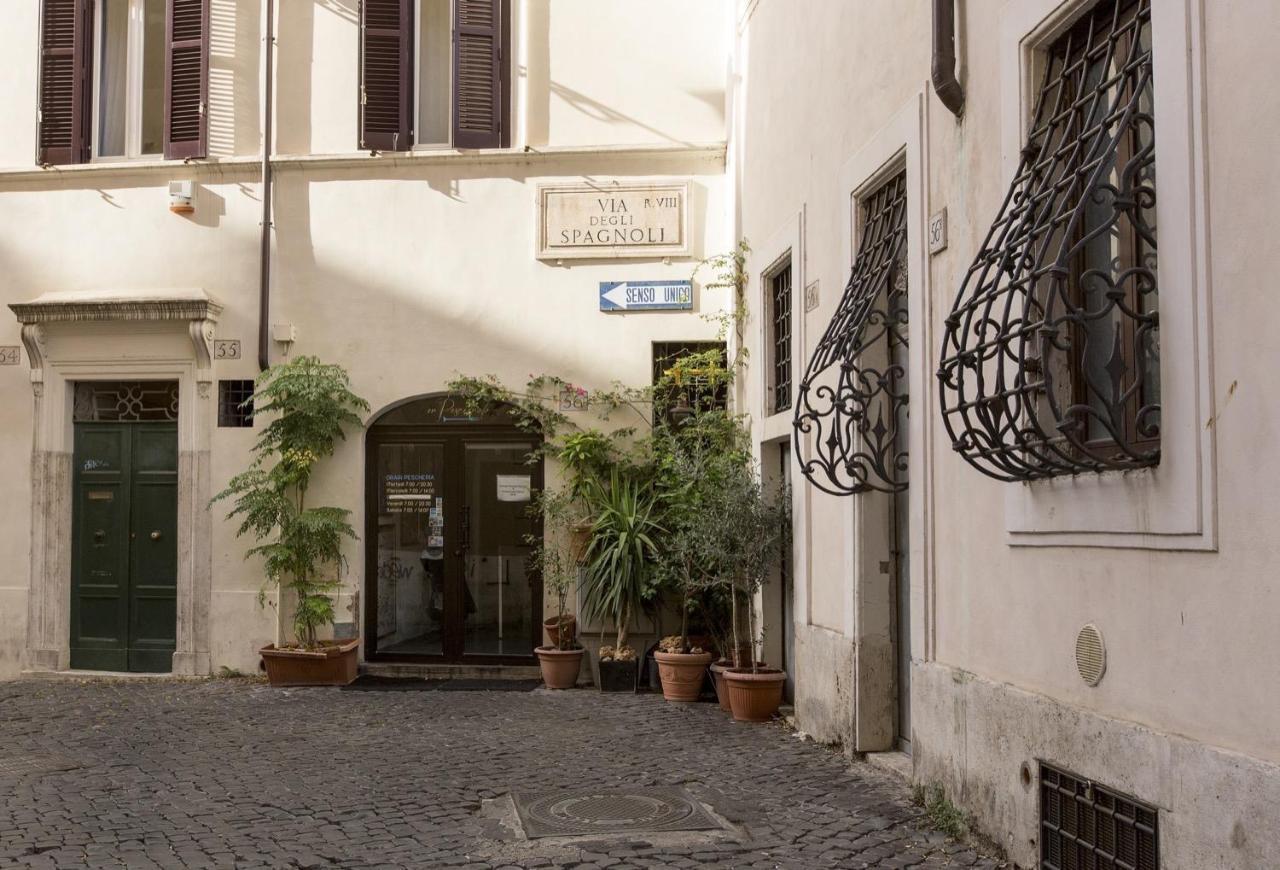 Cozy Apartment In Via Degli Spagnoli - FromhometoRom Exteriör bild